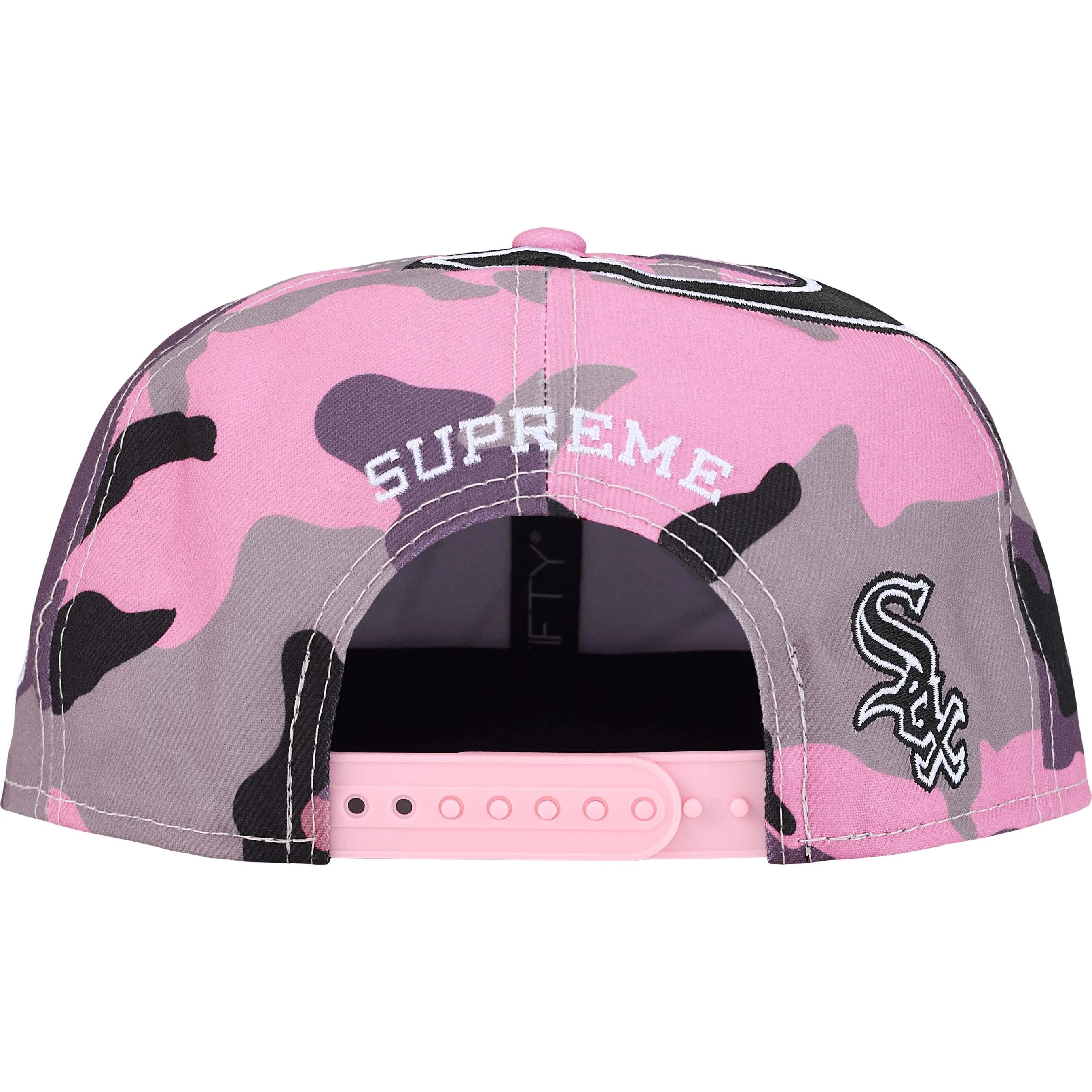 MLB × Supreme Supreme Chicago White Sox Adjustable New Era Size ONE SIZE - 4 Thumbnail
