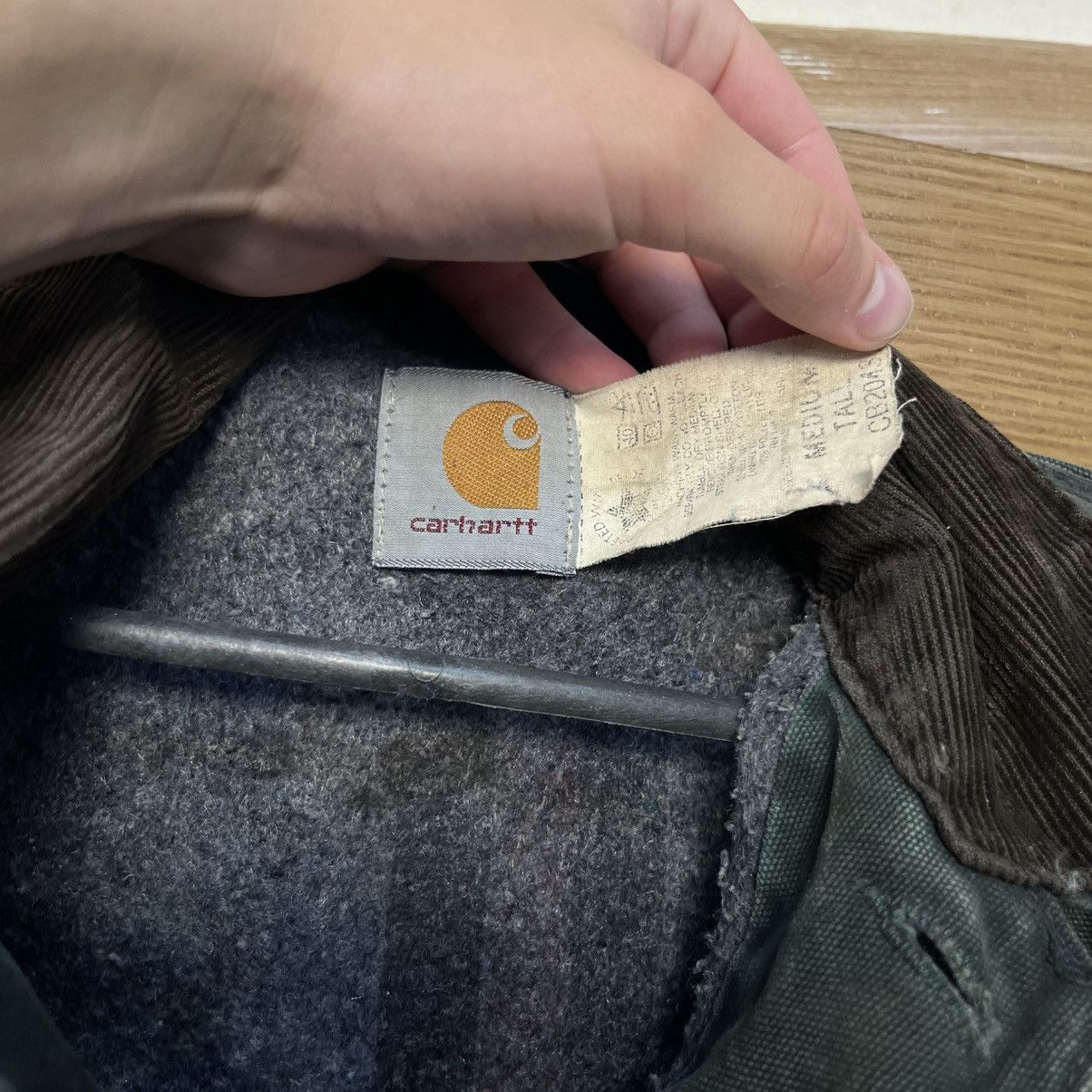 Carhartt Vintage 90s Carhartt Blanket Lined Chore Jacket Faded Size US M / EU 48-50 / 2 - 17 Thumbnail
