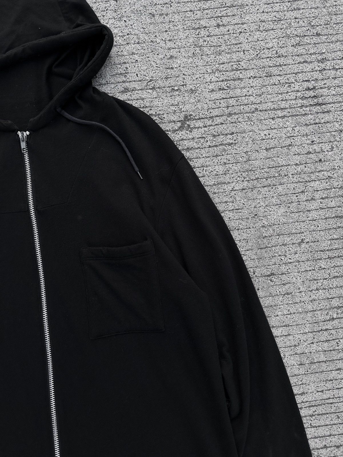 Helmut Lang Archive Helmut Lang Cotton One Pocket Hoodie Jacket Size US S / EU 44-46 / 1 - 5 Thumbnail