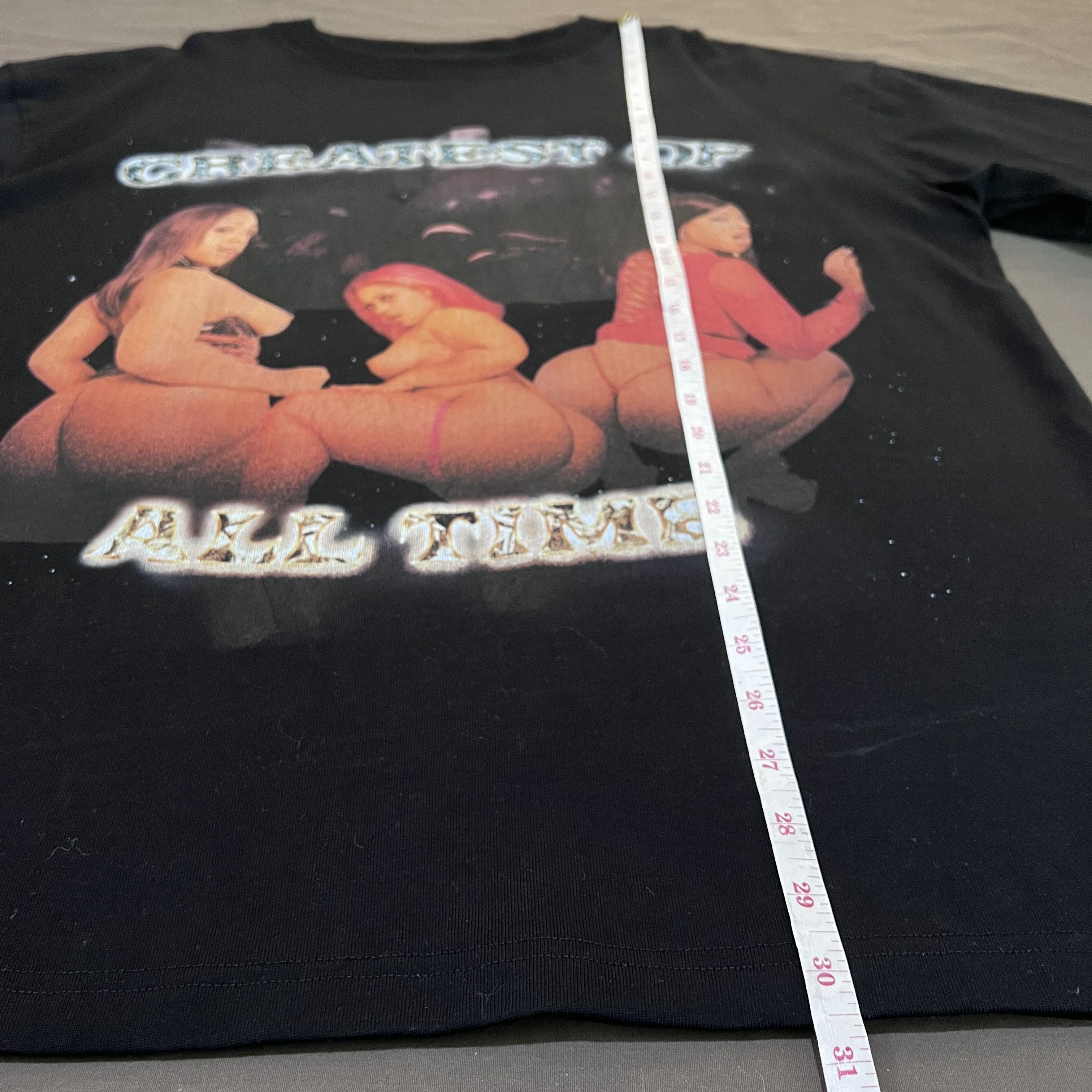 Hot Model Sex × Rap Tees GREATEST OF ALL TIME G.O.A.T PORNSTARS Tee 2XL Size US XXL / EU 58 / 5 - 15 Thumbnail