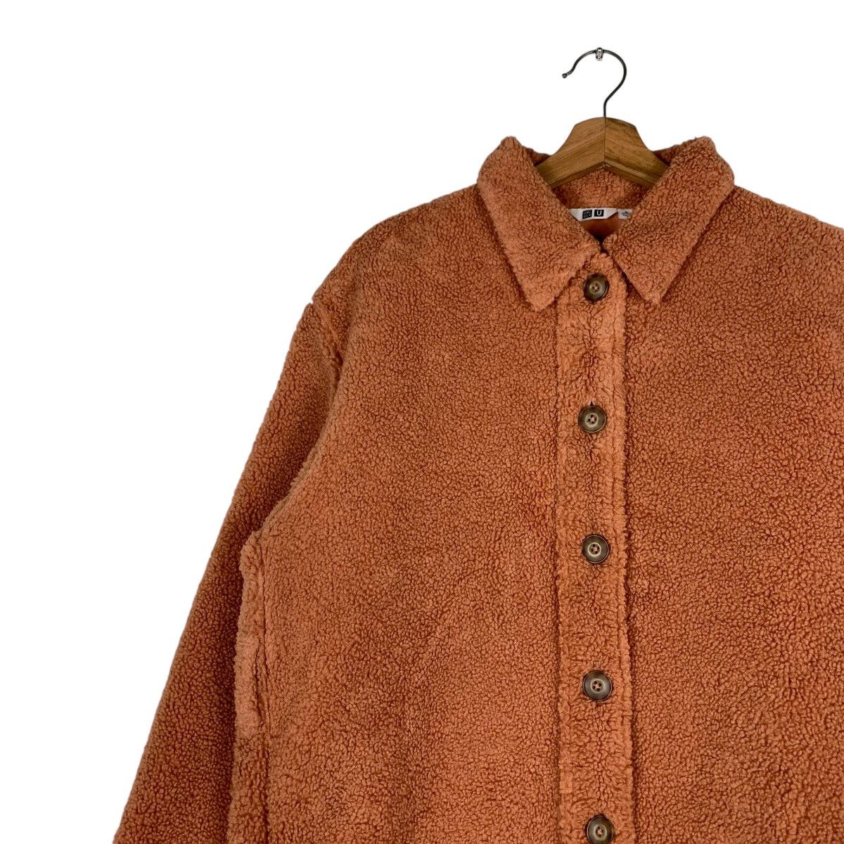 Lemaire × Uniqlo UNIQLO U x Lemaire Peach Fleece Deep Pile Jacket #1304-C59 Size US M / EU 48-50 / 2 - 6 Thumbnail