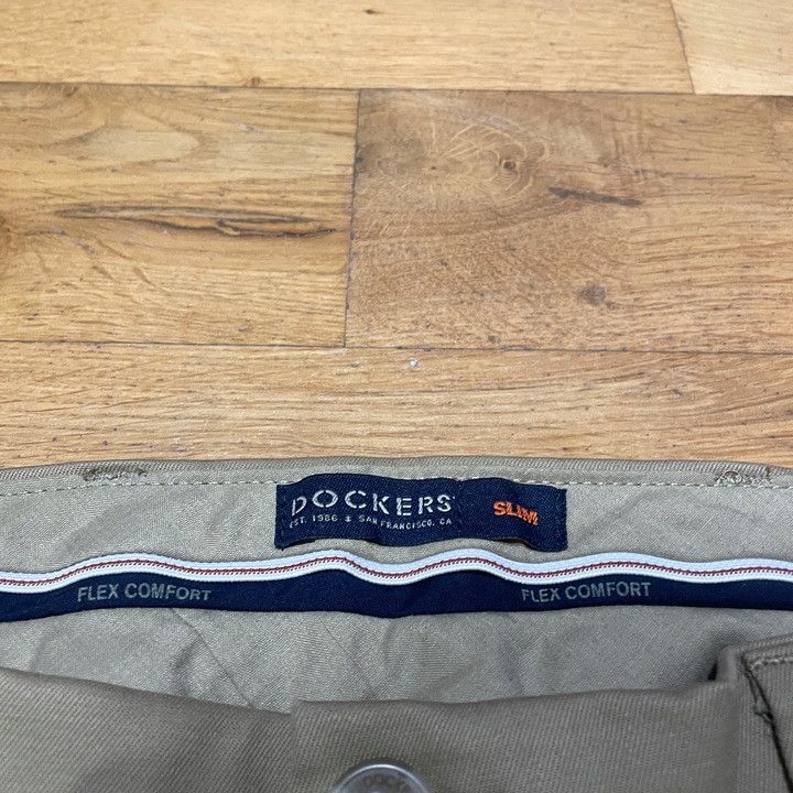 Dockers DOCKERS MEN'S FASHIONABLE CHINOS SLIM FIT PANTS 29 L 30 Size US 29 - 3 Thumbnail