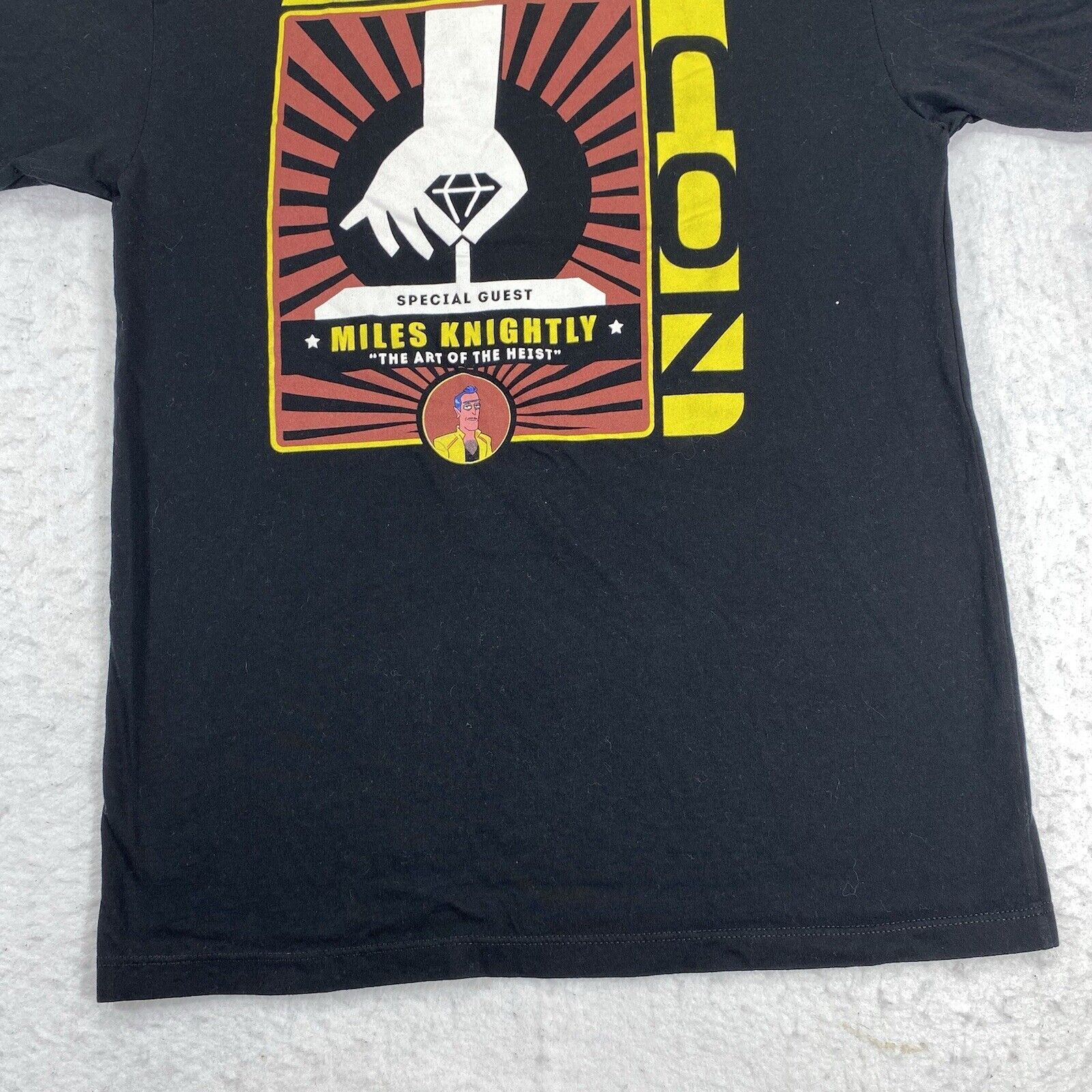 Other Rick & Morty Heist-Con Miles Knightly Adult Swim Graphic Tee Size US S / EU 44-46 / 1 - 10 Thumbnail