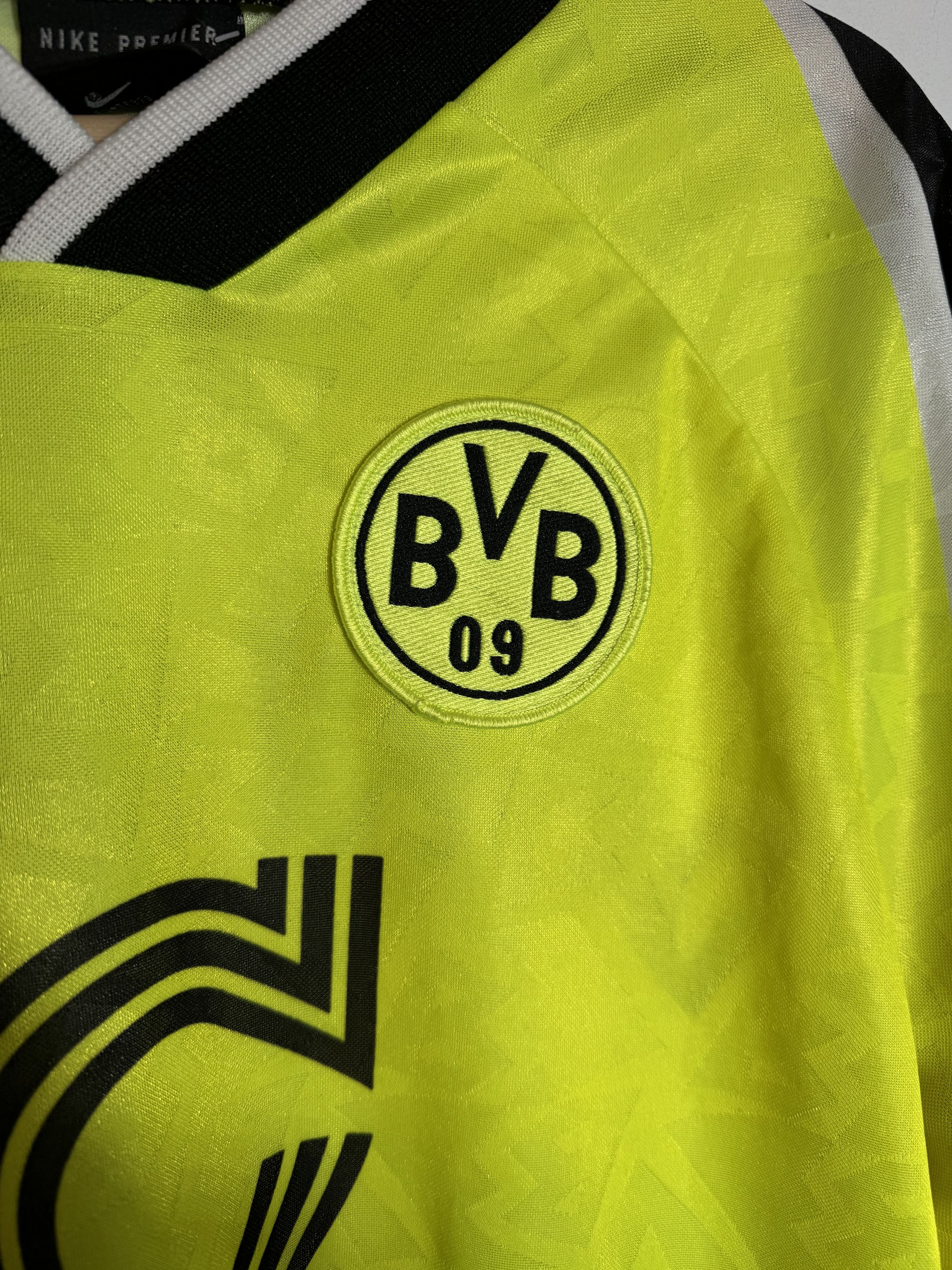 Nike 95/96 Borussia Dortmund Longsleeve Home Jersey Size S Size US S / EU 44-46 / 1 - 4 Thumbnail
