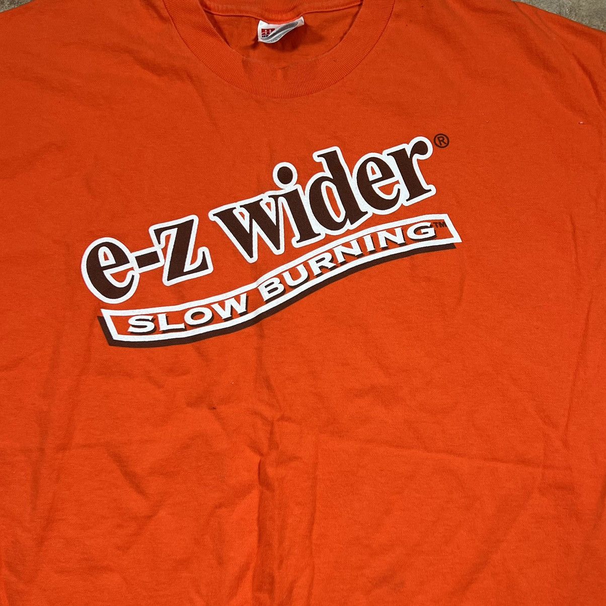 Vintage Vintage EZ Wider Slow Burning Rolling Papers T Shirt Size US XL / EU 56 / 4 - 2 Thumbnail