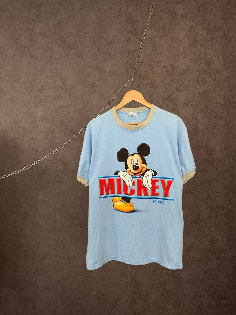 Disney Mickey Mouse Disney made in USA vintage tee Size US L / EU 52-54 / 3 - 1 Thumbnail
