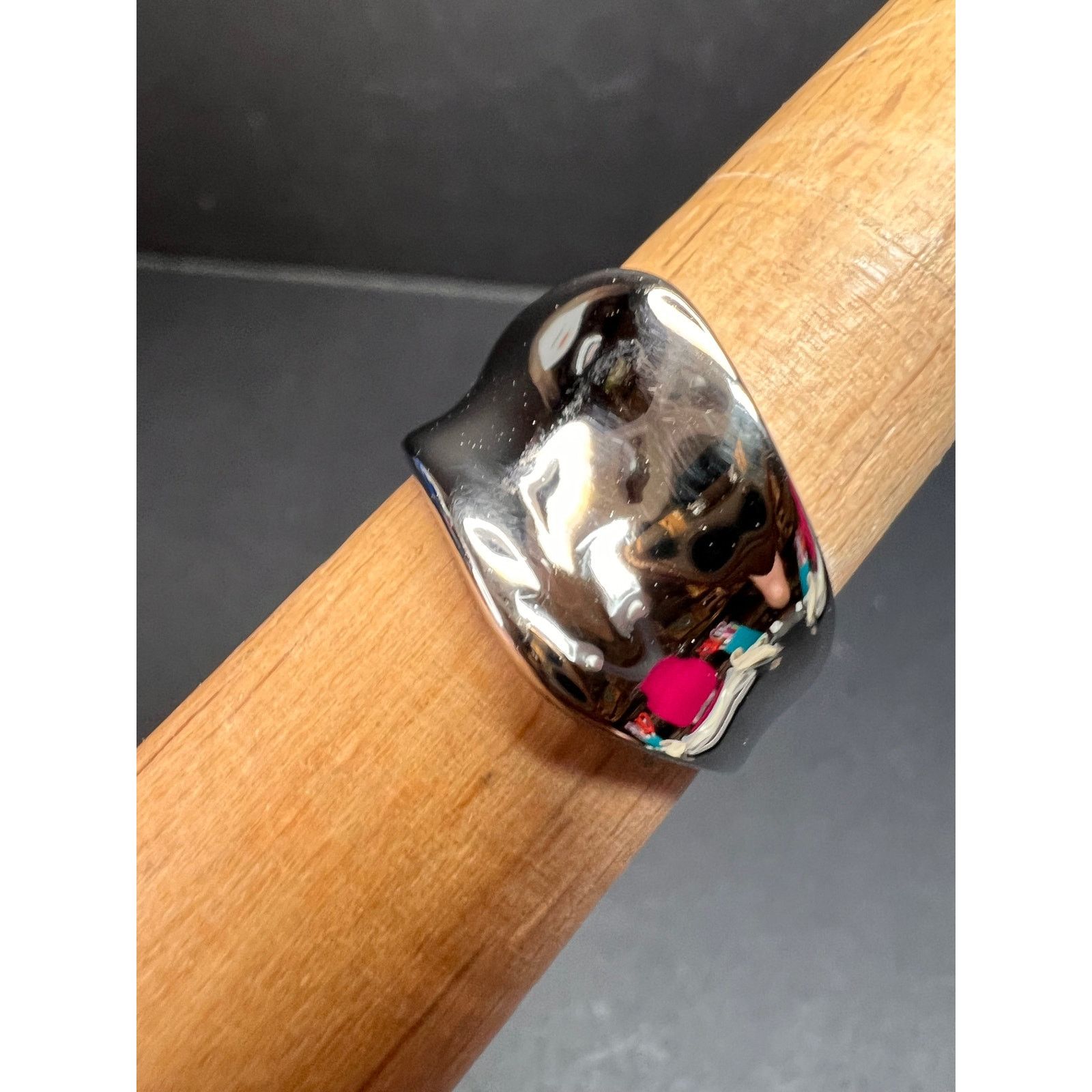 Other Vintage sterling silver ring size 8 Size ONE SIZE - 3 Thumbnail