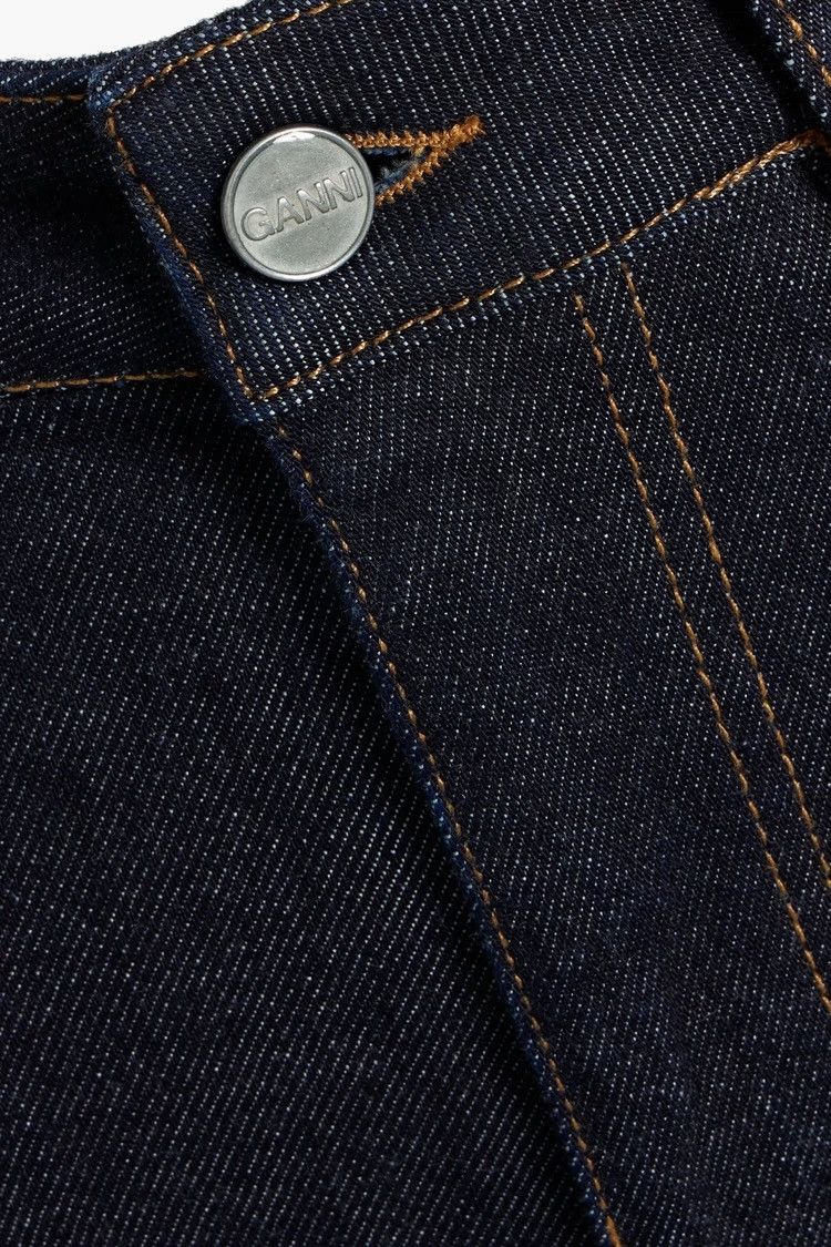 Ganni GANNI High-rise skinny jeans Dark denim Size 25W-32L Size 25" / US 0 / IT 36 - 4 Thumbnail
