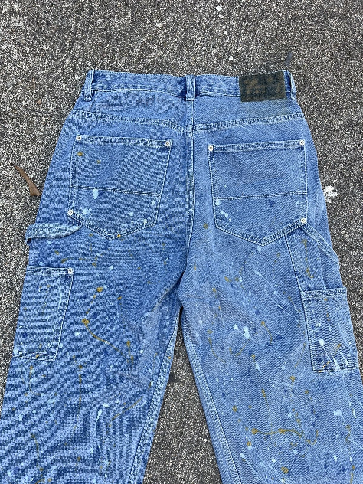 thisisneverthat Thisisneverthat Splattered Carpenter Denim Size US 32 / EU 48 - 4 Thumbnail