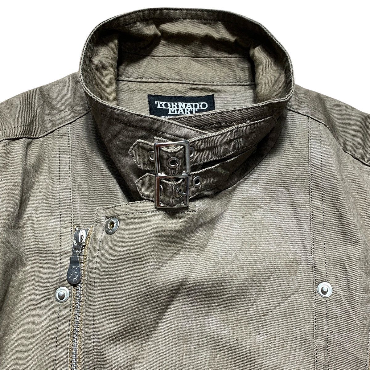 Tornado Mart Tornado Mart Asymmetrical Ifsix LGB GOA Biker Jacket Size US L / EU 52-54 / 3 - 4 Thumbnail