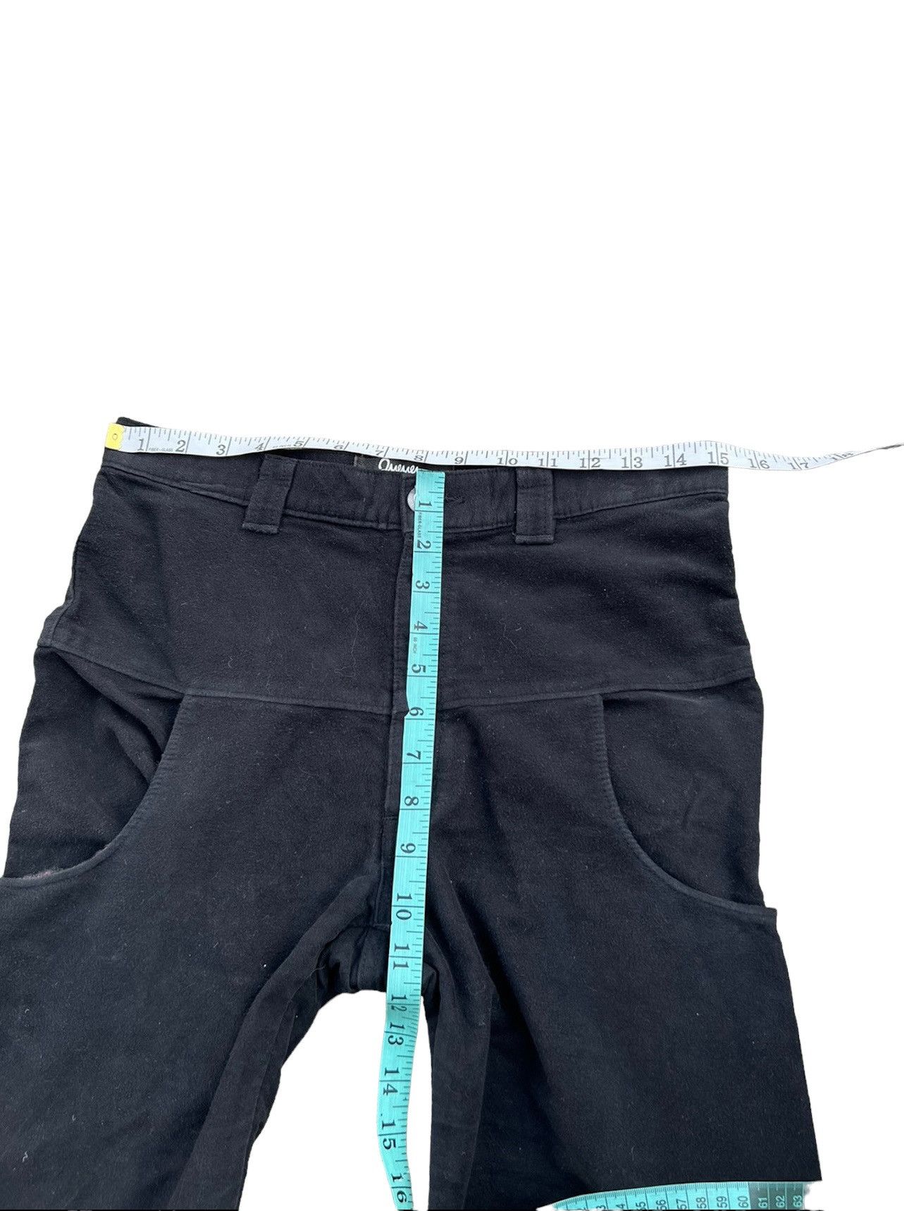 Designer Vintage MACKDADDY Japan Suede Cotton Unique Trouser Pant Size US 30 / EU 46 - 3 Thumbnail