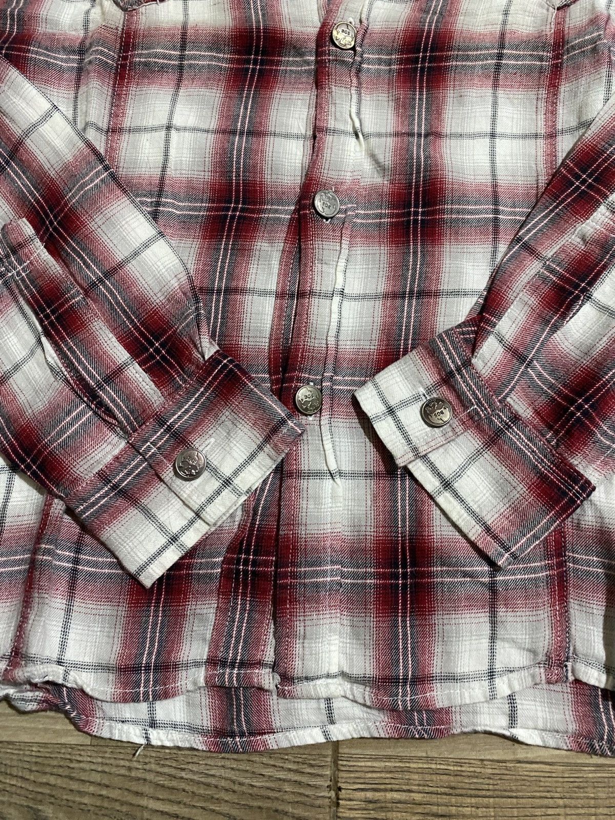 Japanese Brand × Vintage BERNINGS SHO BONDAGE SHIRT Size US L / EU 52-54 / 3 - 3 Thumbnail