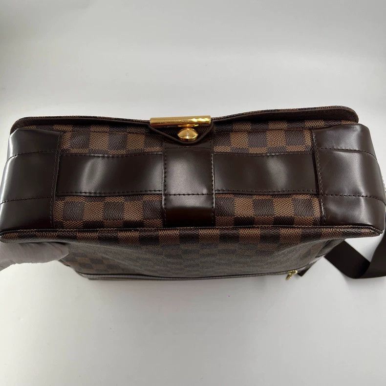 Louis Vuitton Louis Vuitton Brown Checkerboard Flip Cross Body Briefcase Size ONE SIZE - 4 Thumbnail