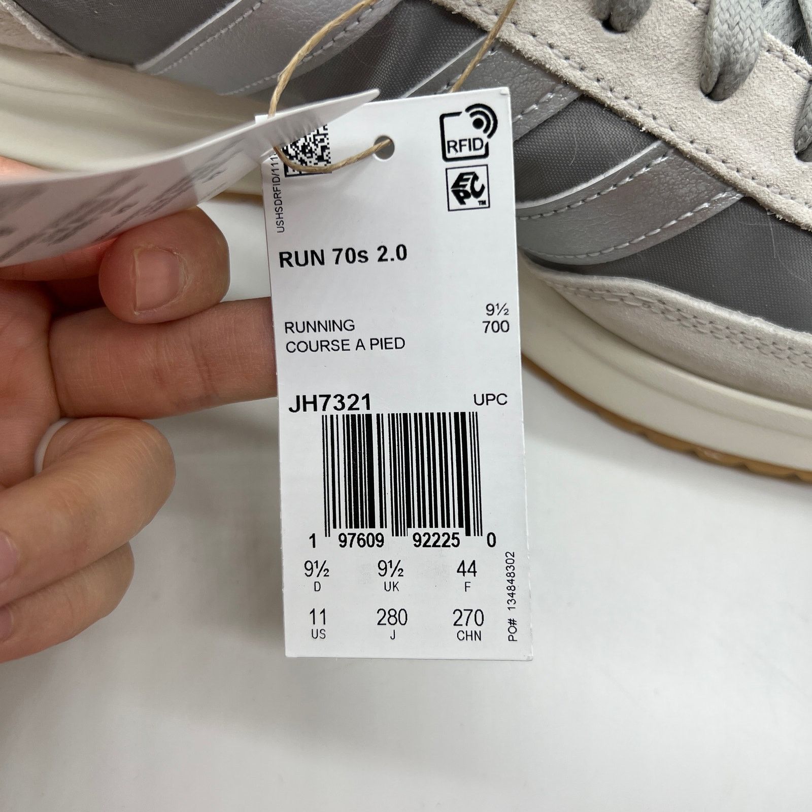 Airwalk Adidas Running Shoes Womens Size 11 US Gray Silver Size US 11 / EU 44 - 9 Thumbnail