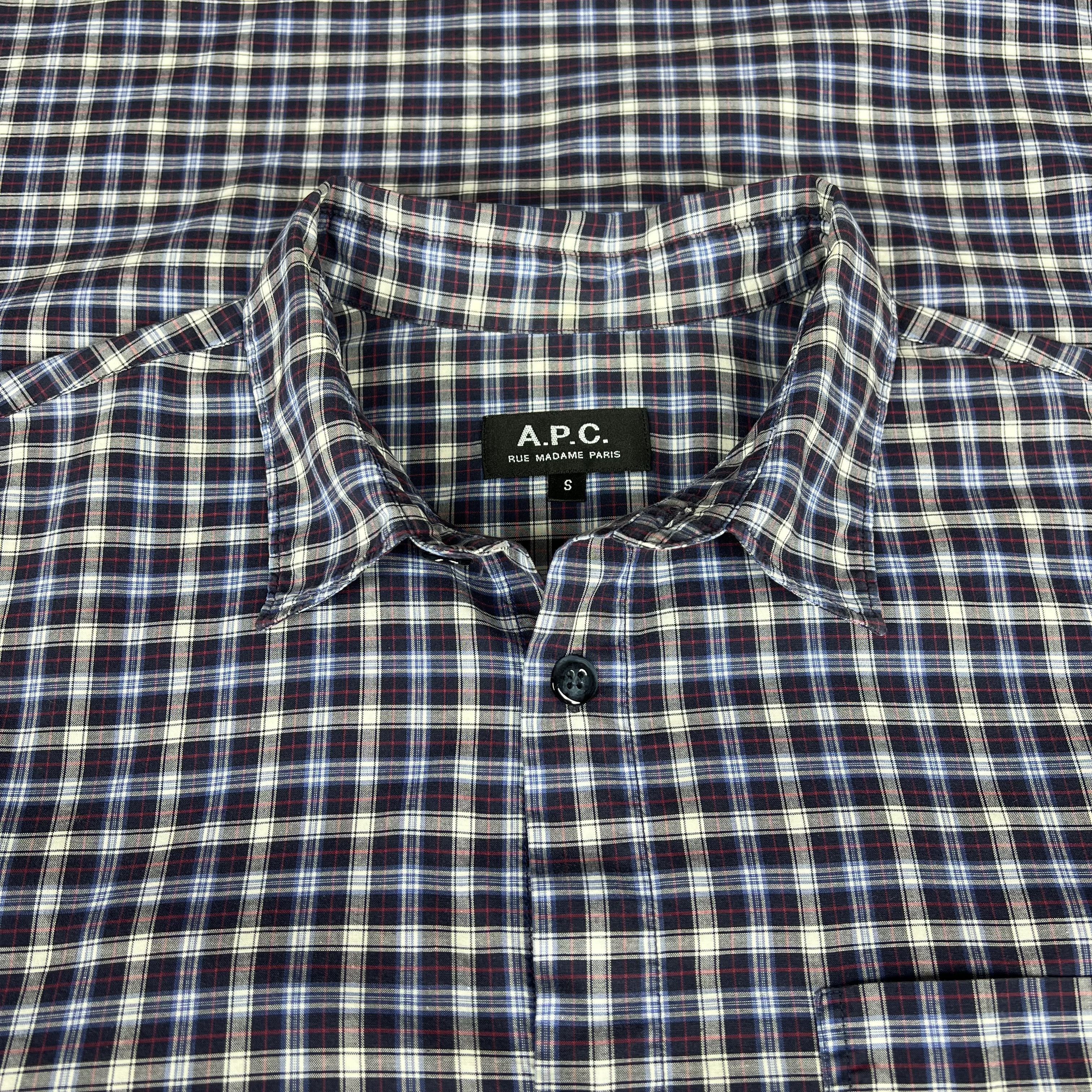 A.P.C. A.P.C. Shirt Long Sleeve Size S Size US S / EU 44-46 / 1 - 1 Thumbnail