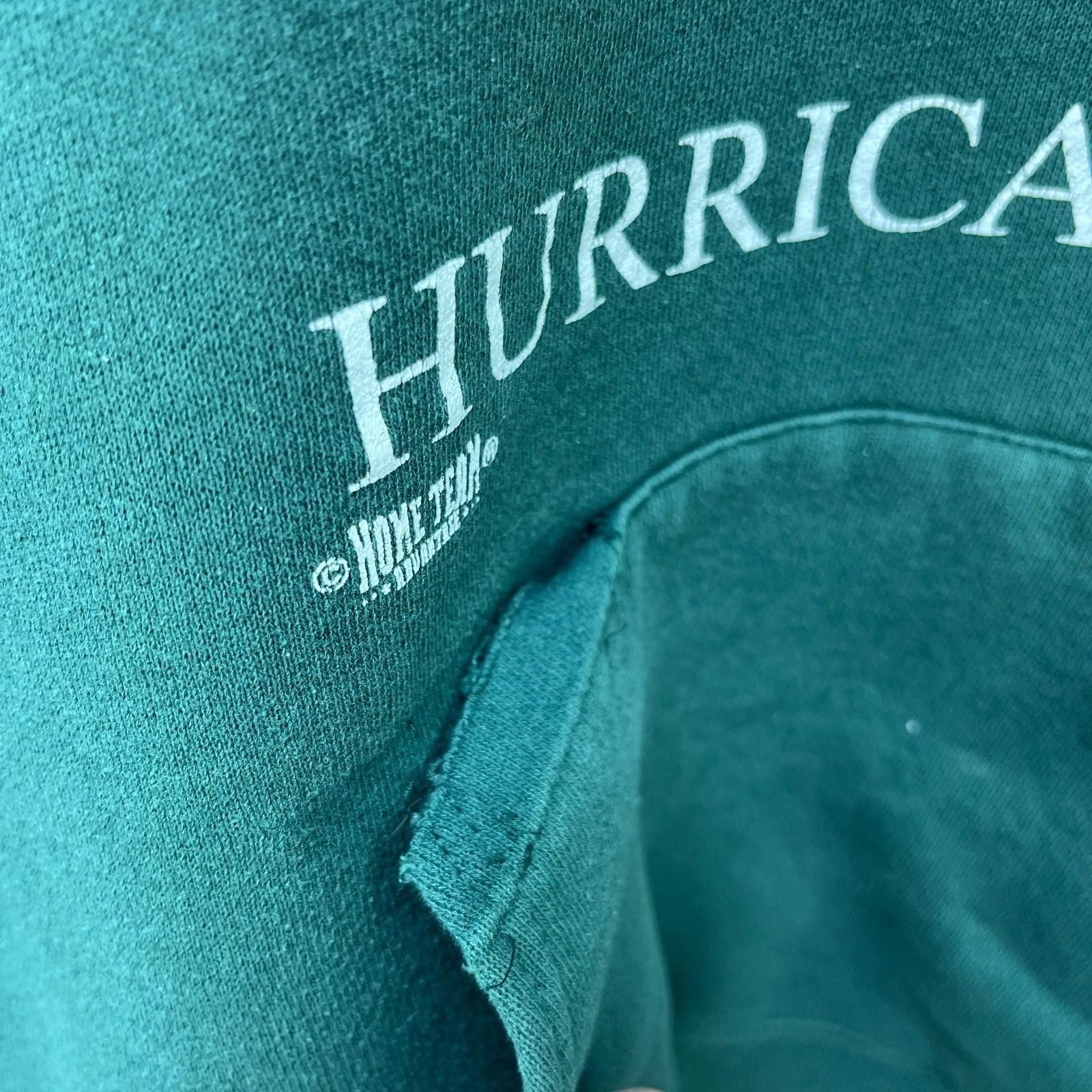 Other Vintage 90s Miami Hurricanes U Hoodie Medium Size ONE SIZE - 5 Thumbnail