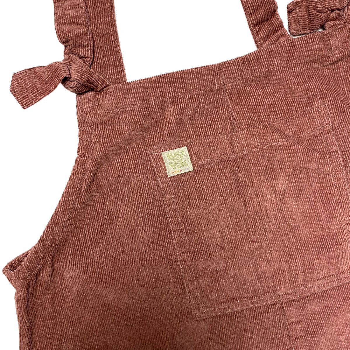 Vintage Lucy & Yak - Corduroy Dungarees Peach Overalls Size M / US 6-8 / IT 42-44 - 2 Thumbnail