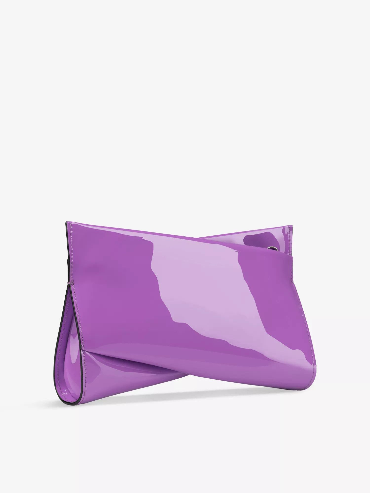 Christian Louboutin oc11z0525 Loubitwist Small Patent in Purple Size ONE SIZE - 2 Thumbnail