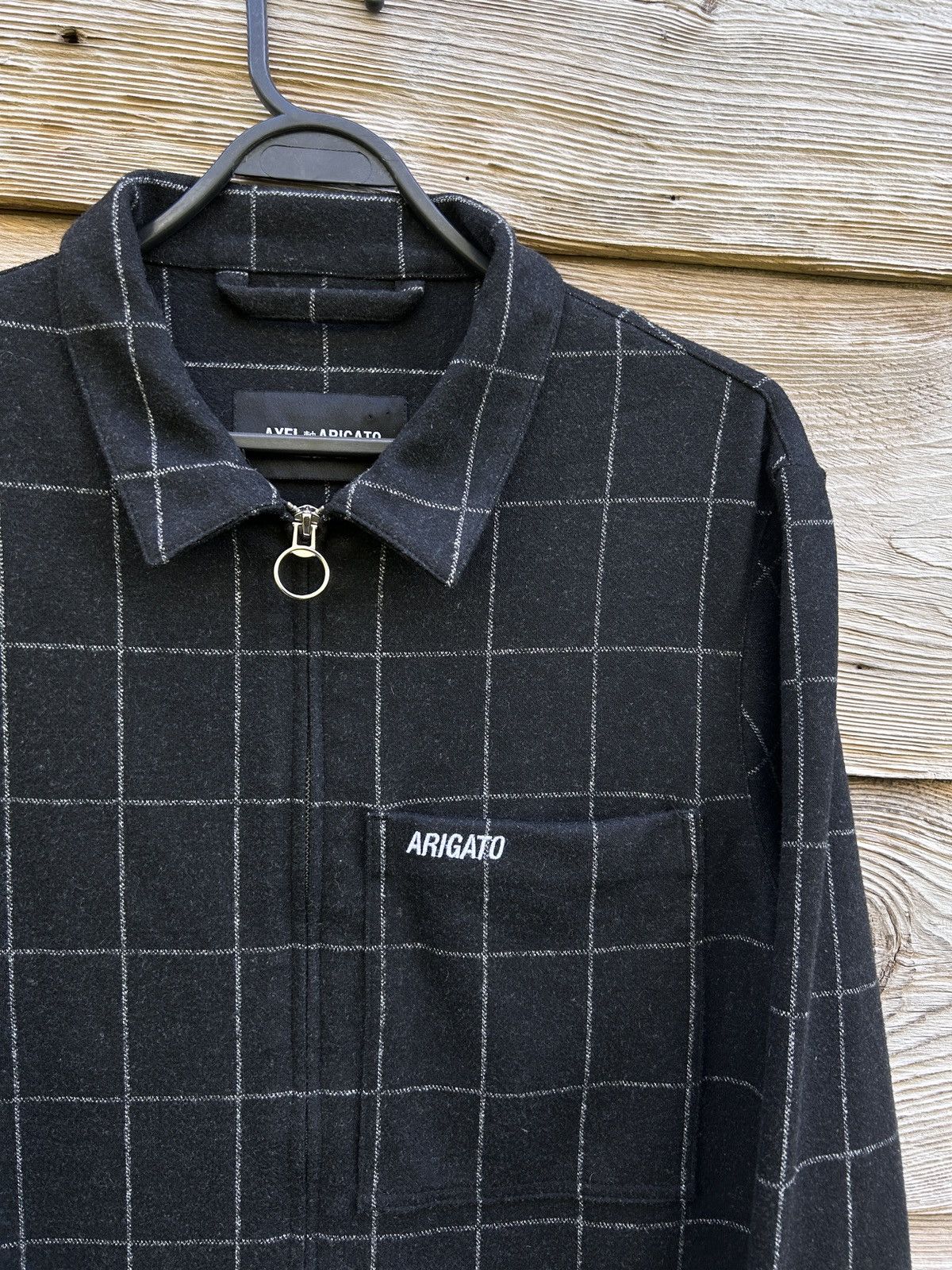 Axel Arigato Axel Arigato Lightweight Zippered Soft Check Jacket Size US XS / EU 42 / 0 - 2 Thumbnail