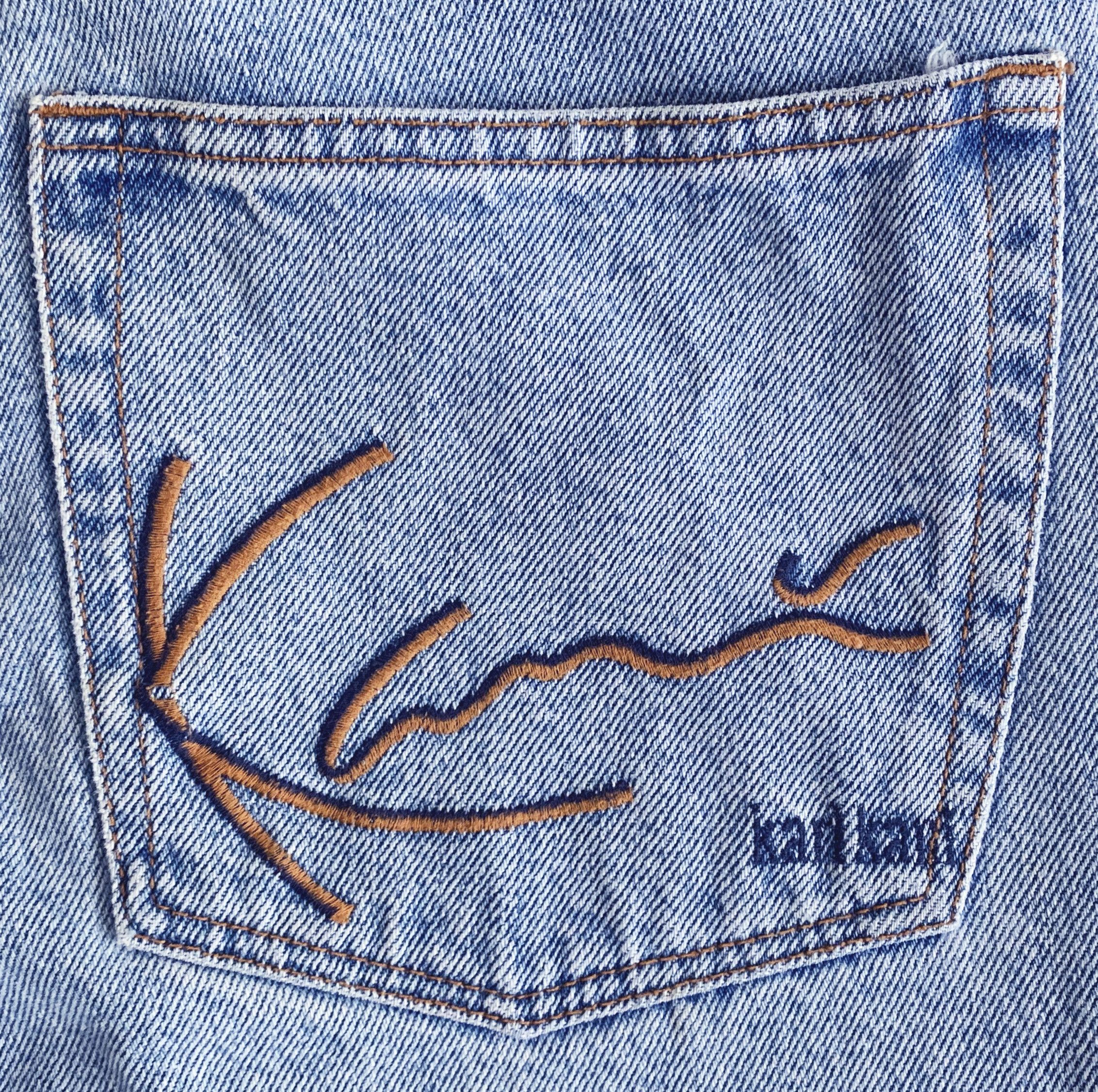 Karl Kani Vintage 90s KARL KANI Jeans Pants Denim 2pac Rap Hip Hop Size US 30 / EU 46 - 3 Thumbnail