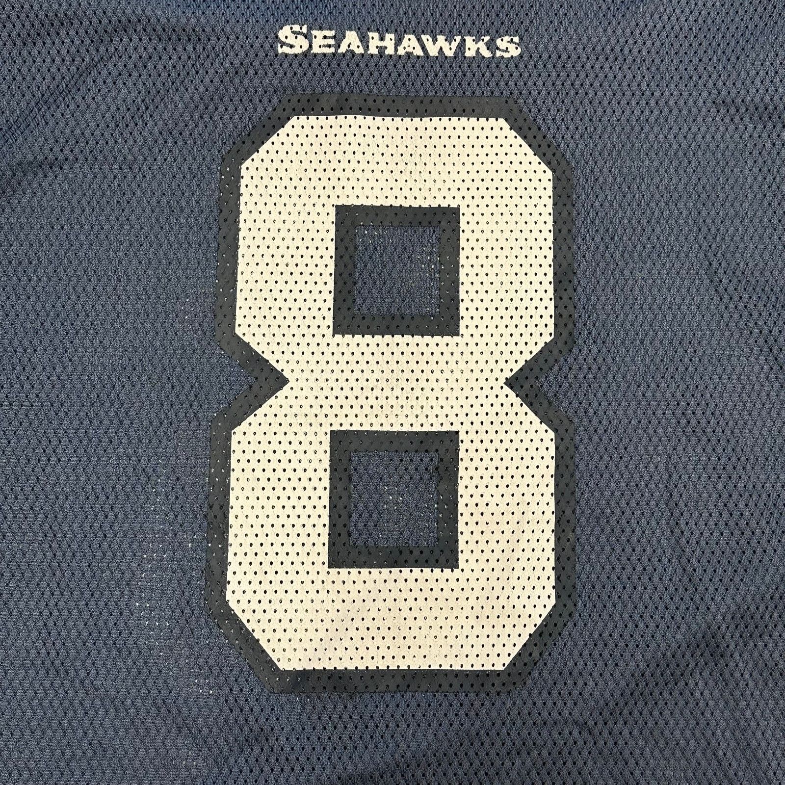 NFL Reebok Seattle Seahawks Matt Hasselbeck #8 jersey Large Size US L / EU 52-54 / 3 - 7 Thumbnail