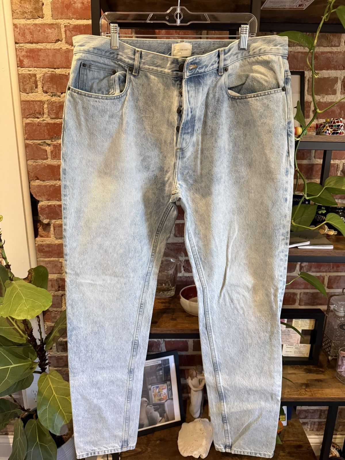 Aime Leon Dore ALD Light Wash Straight Denim Size US 38 / EU 54 - 1 Thumbnail
