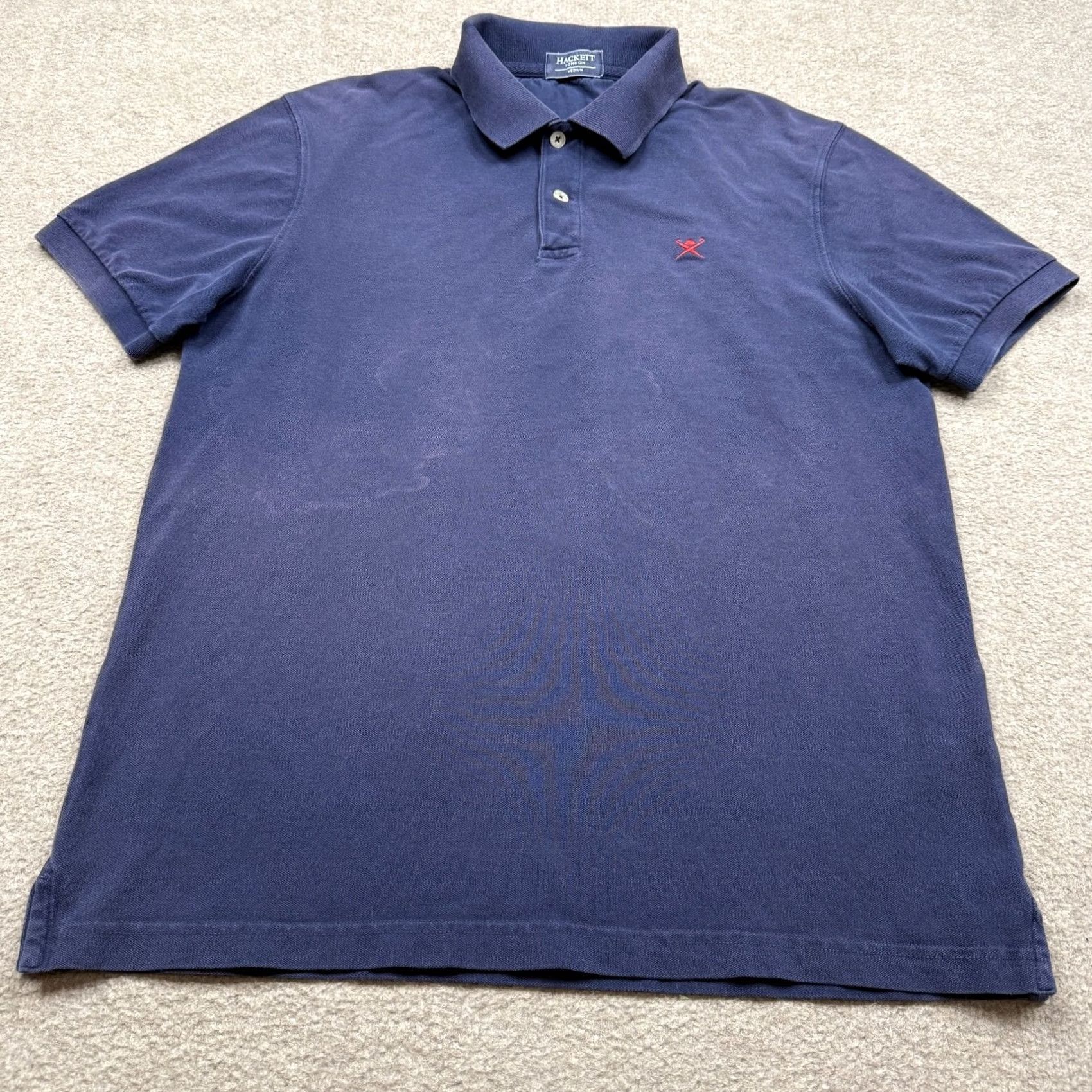 Hackett Hackett Mayfair Mens Polo Shirt Blue M Short Sleeve Collared Golf Adults Preppy Size US M / EU 48-50 / 2 - 5 Thumbnail