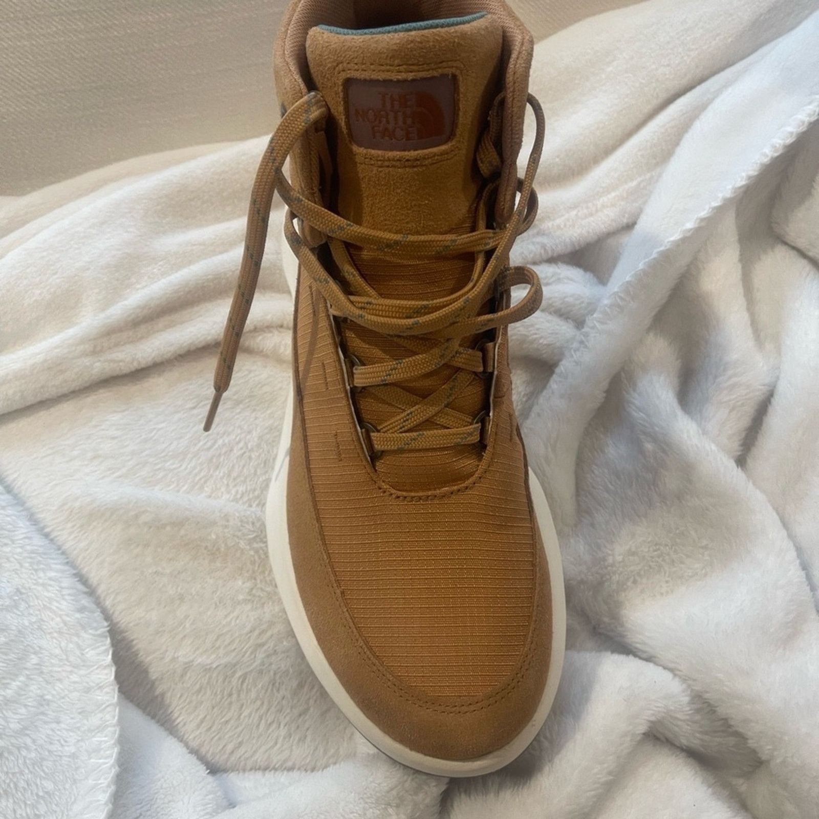 The North Face The North Face Tan Lace Up Boots with High Top Design Size US 9.5 / IT 39.5 - 3 Thumbnail