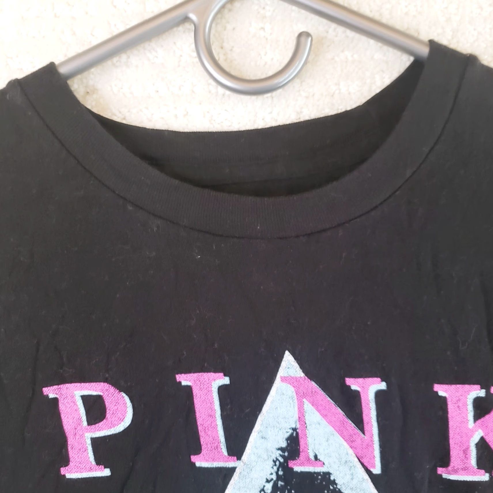Vintage Pink Floyd T-Shirt Men XL Dark Side Of The Moon Black Band Tee Sleeveless Rough Cut Size US XL / EU 56 / 4 - 4 Thumbnail
