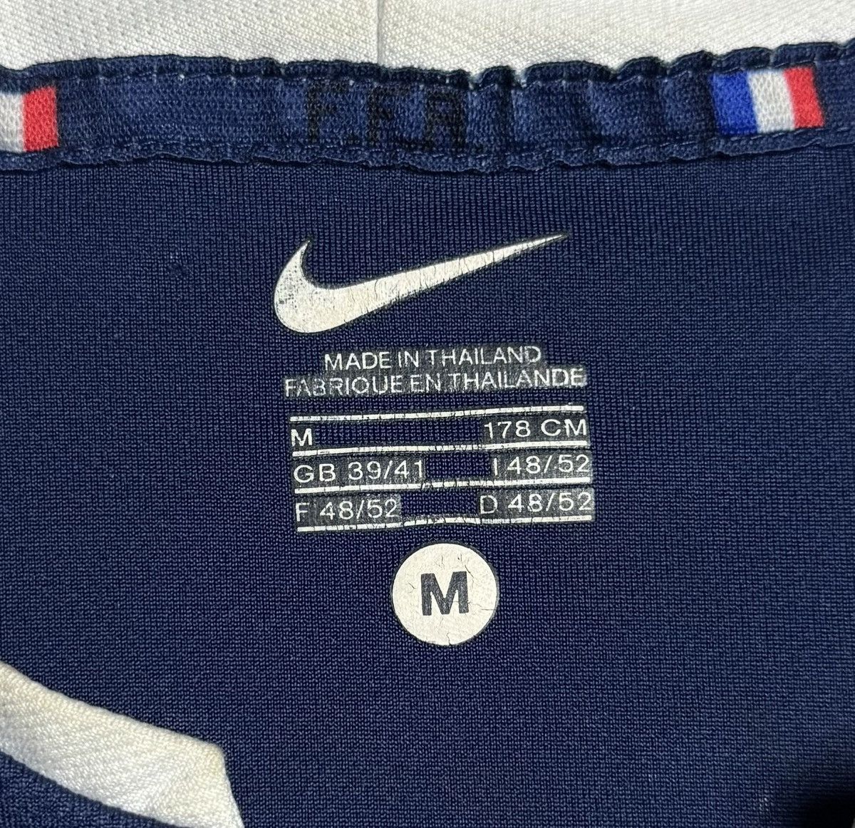 Nike France 2010 Home Rugby Shirt Jersey Nike National Team Size US M / EU 48-50 / 2 - 8 Thumbnail