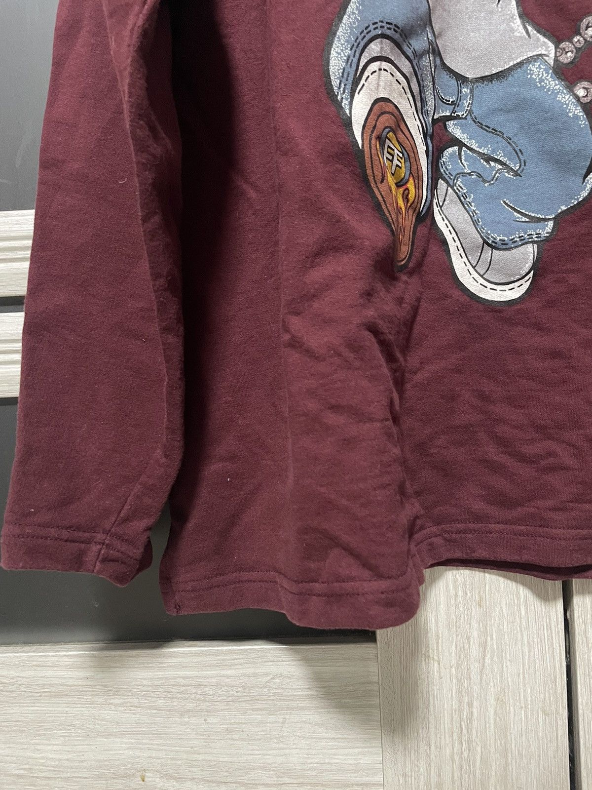 Vintage Vintage 90s Fistfull Sweatshirt Skate Hip Hop Y2K Graphic XL Size US XL / EU 56 / 4 - 8 Thumbnail