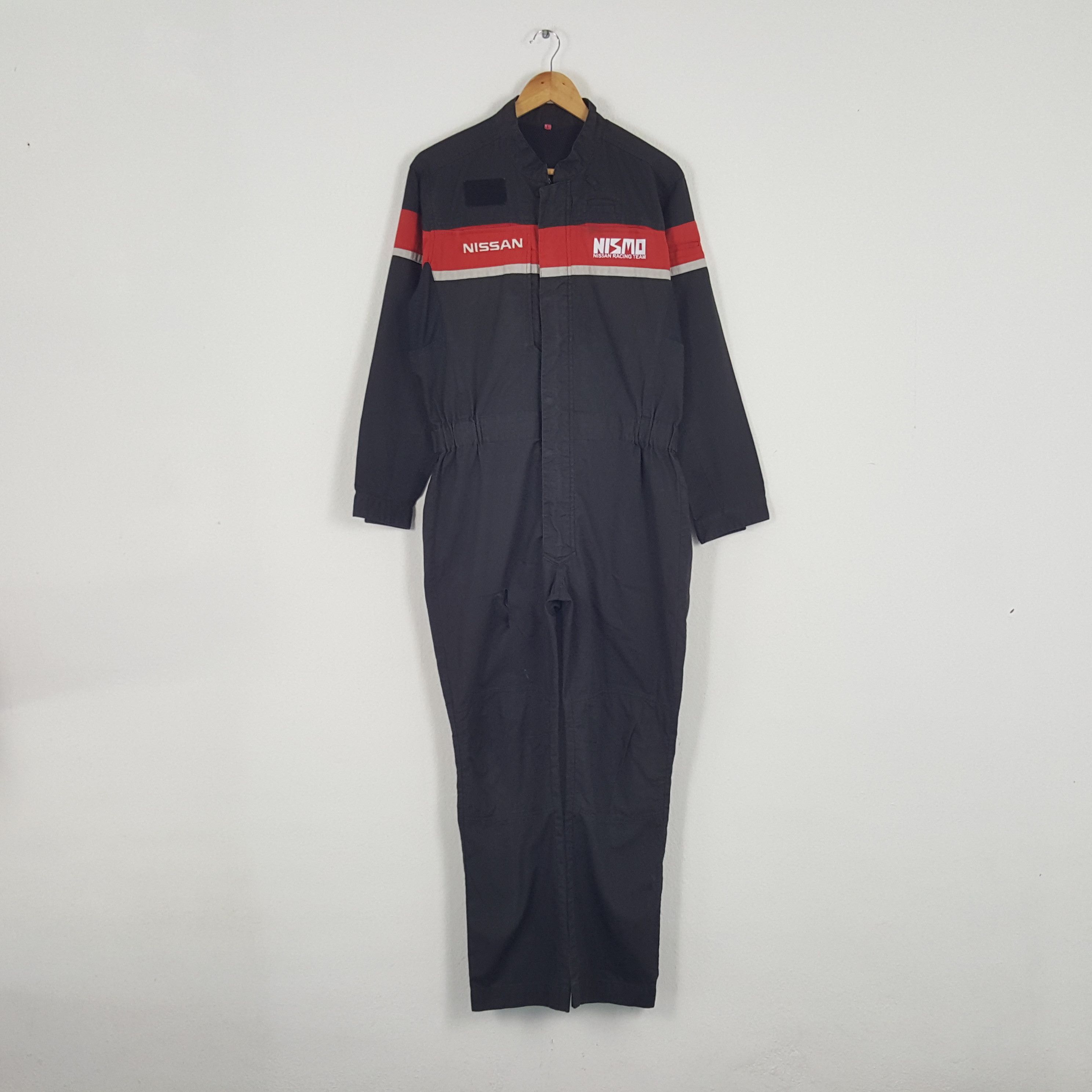 Vintage Nismo Nissan Japanese Racing Team Coverall Jacket