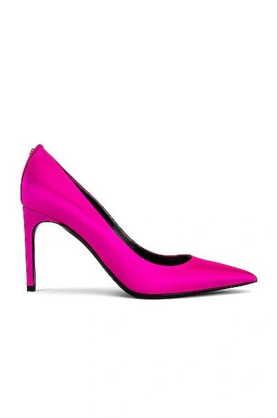 o1loc1c0924 W2326T Mid Heel Pumps in Fuchsia