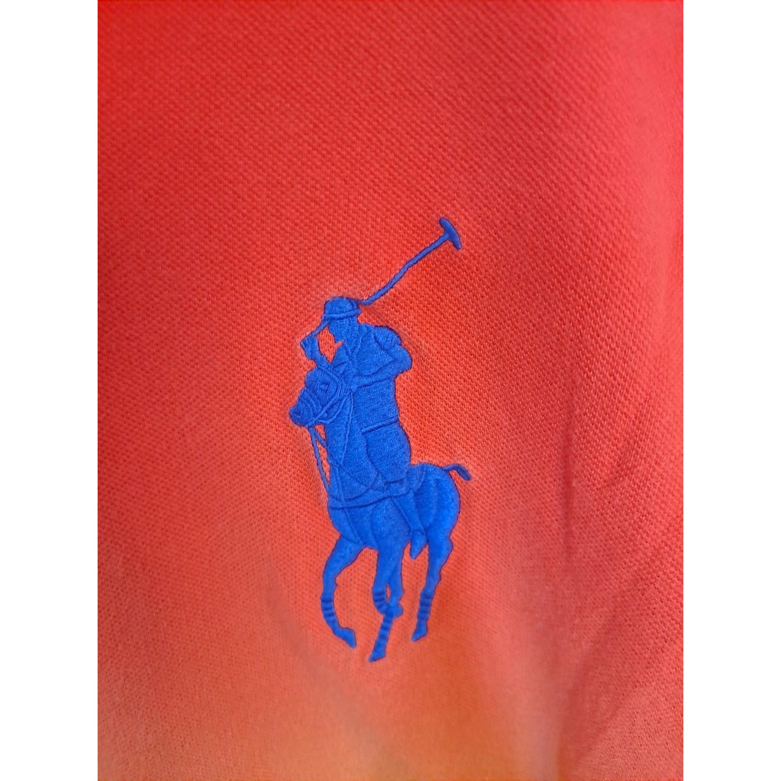 Polo Ralph Lauren Ralph Lauren Ombre Red to Yellow with Large Blue Logo Size M Size US M / EU 48-50 / 2 - 2 Thumbnail