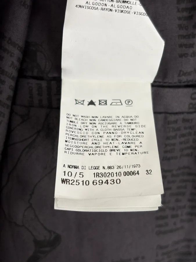 John Galliano AW2010 John Galliano Black Barbed Wire Blazer Jacket Size 44R - 14 Thumbnail