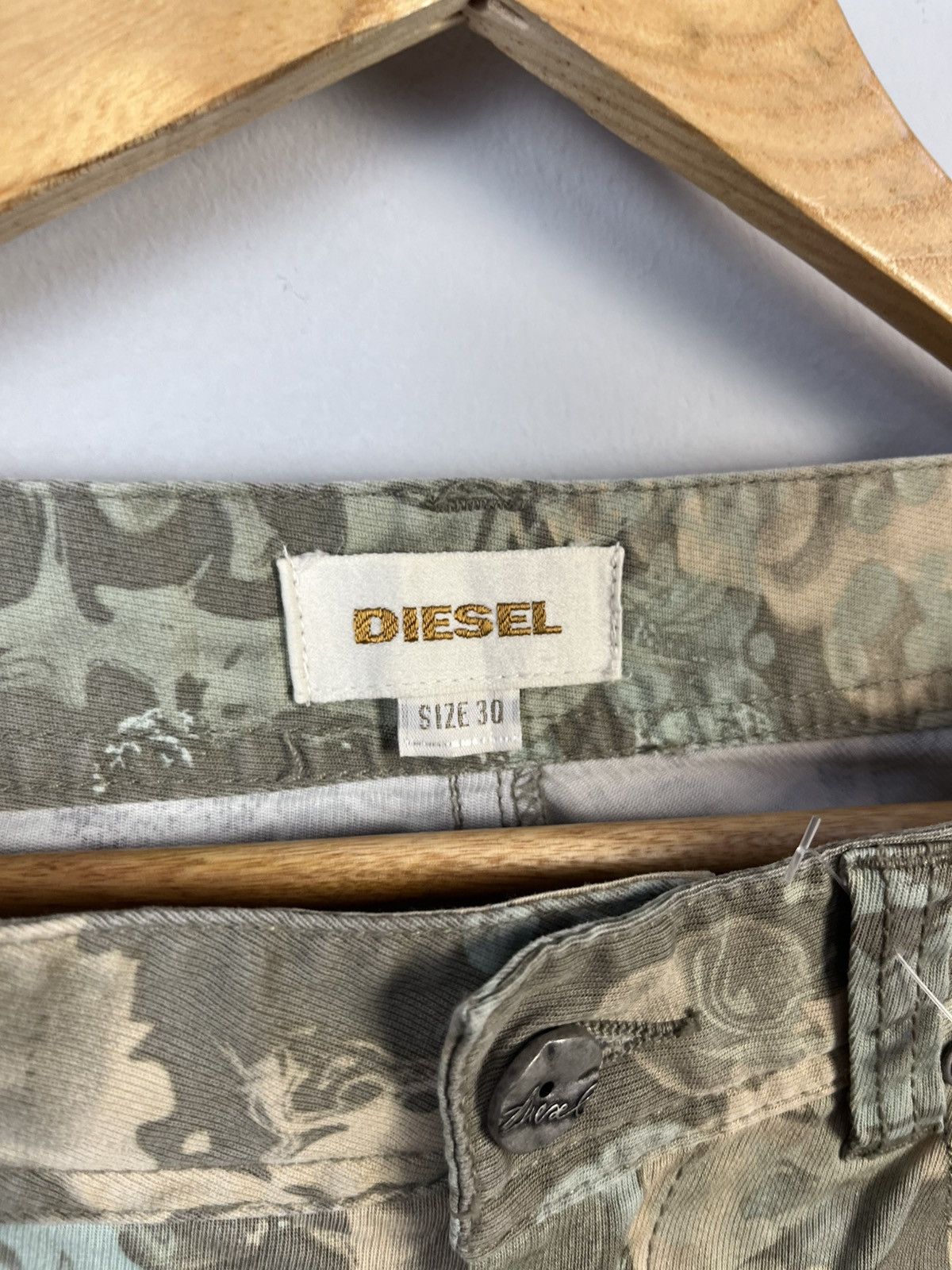 Diesel × Vintage Diesel Avant Garde Vintage Cotton Y2K Rare Pants Size 27" / US 4 / IT 40 - 8 Thumbnail