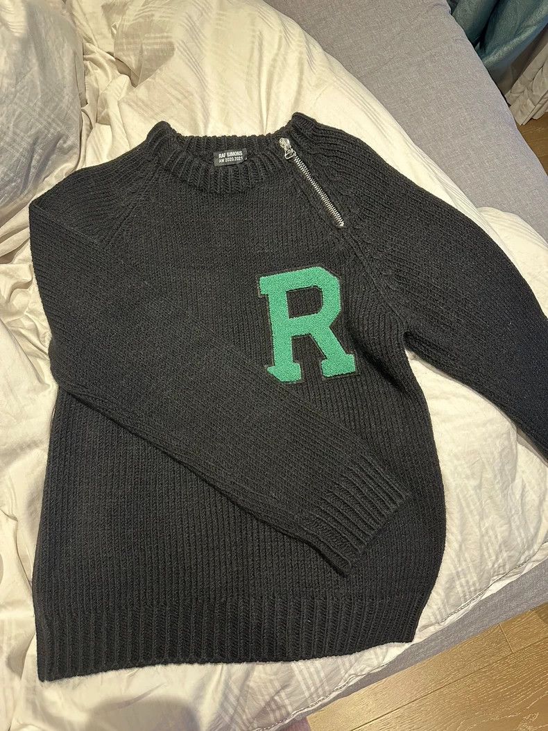 Other Raf simons 2020-2021AW Sweater with oblique zipper Size US S / EU 44-46 / 1 - 3 Thumbnail