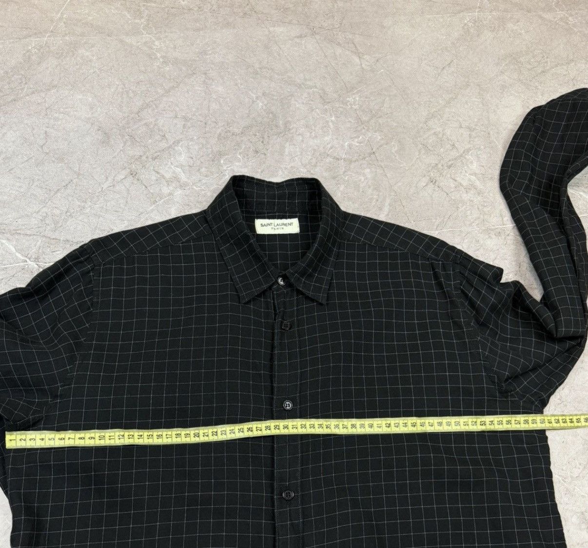 Saint Laurent Paris Saint Laurent Paris Button Up Shirt Made in Japan Size US L / EU 52-54 / 3 - 10 Thumbnail