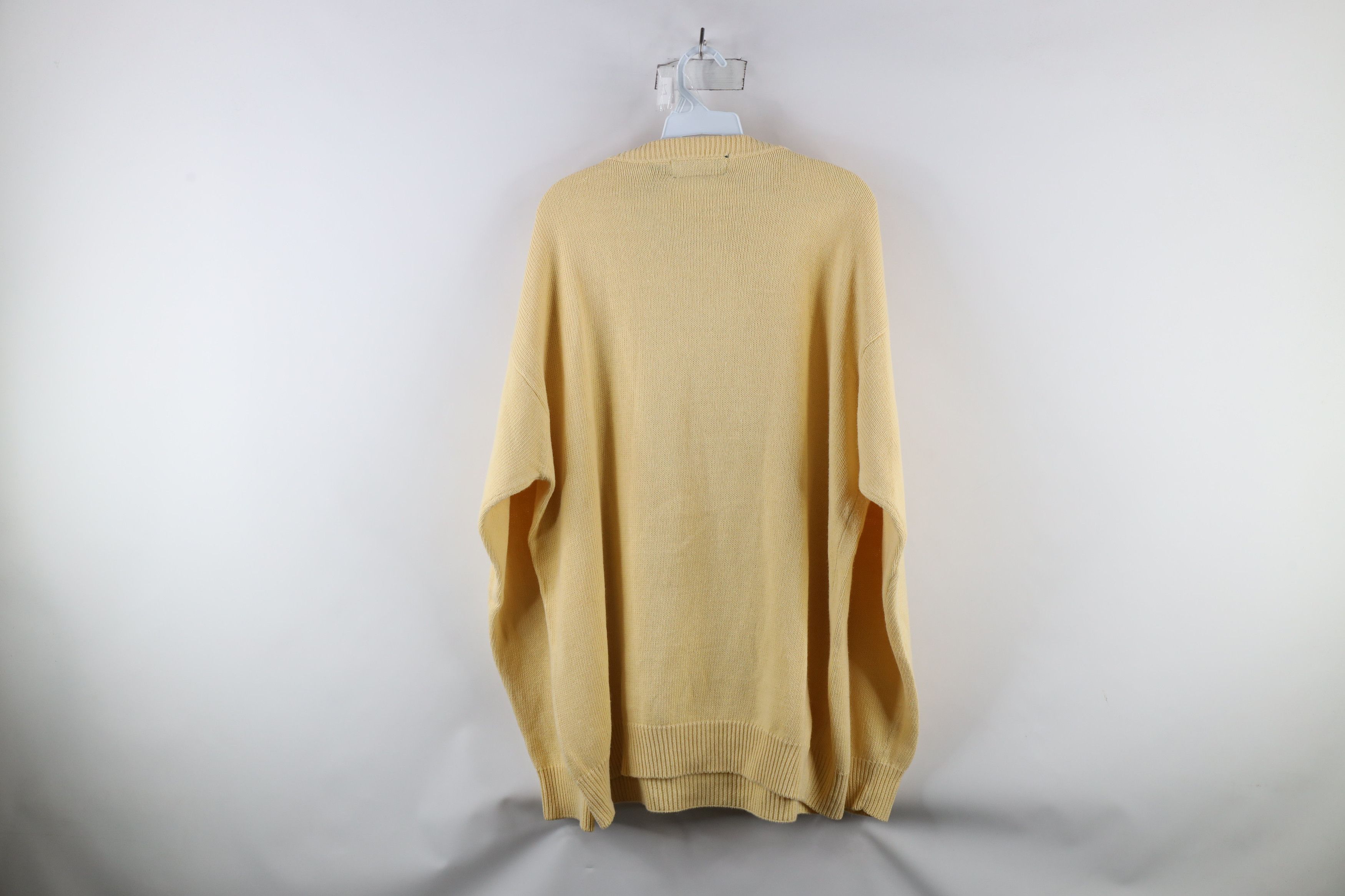 American Eagle Outfitters × Vintage Vintage 90s American Eagle Outfitters Blank Knit Sweater Size US XL / EU 56 / 4 - 6 Thumbnail