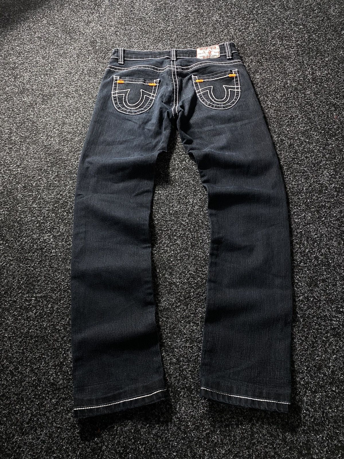 True Religion Vintage Flare True Religion Wide Leg Faded Wash Denim Size 28" / US 6 / IT 42 - 7 Thumbnail