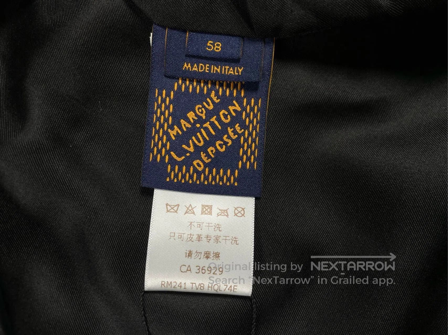 Louis Vuitton LV x Pharrell Leather Jacket. Size US XXL / EU 58 / 5 - 5 Thumbnail