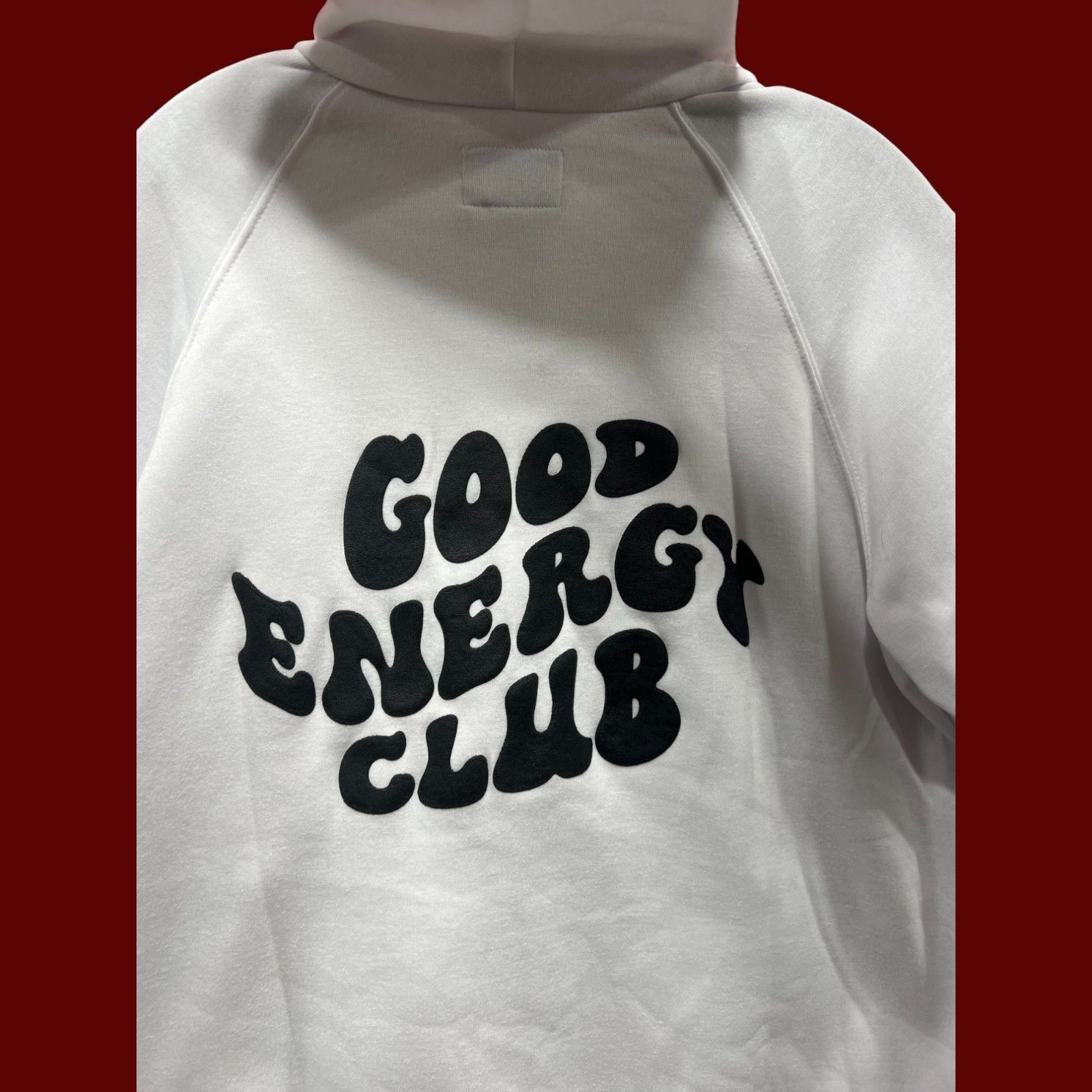 rue21 Rue 21 - Men's Long Sleeve Hooded Sweatshirt - White - Mediu Size US M / EU 48-50 / 2 - 12 Thumbnail