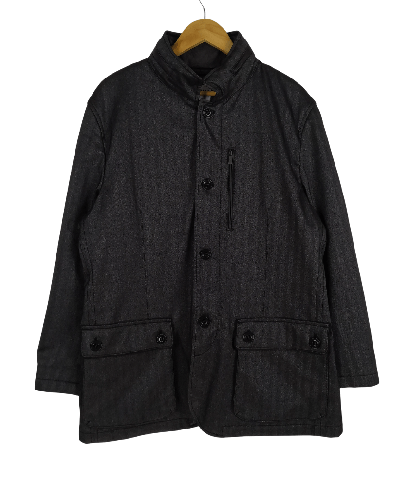 Armani Collezioni Vintage 90s Armani Collezioni Jacket Hoodie Puffer Winter Size US L / EU 52-54 / 3 - 1 Thumbnail