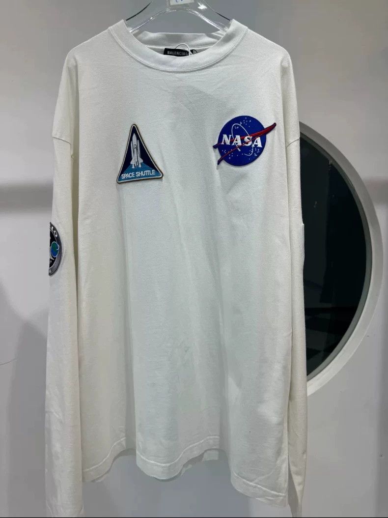 Balenciaga x NASA White Sweatshirt XS - dmc