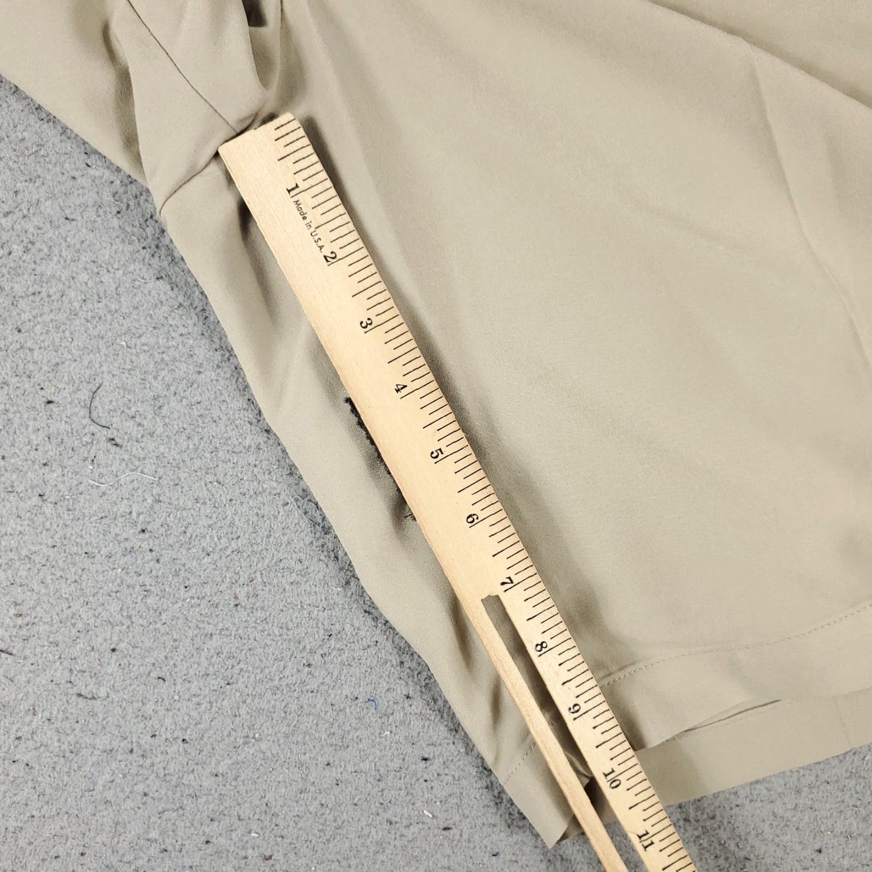 Footjoy FootJoy Shorts Mens 38 Beige Stretch Flat Front Chino Casual Workwear Golf Pants Size US 38 / EU 54 - 6 Thumbnail