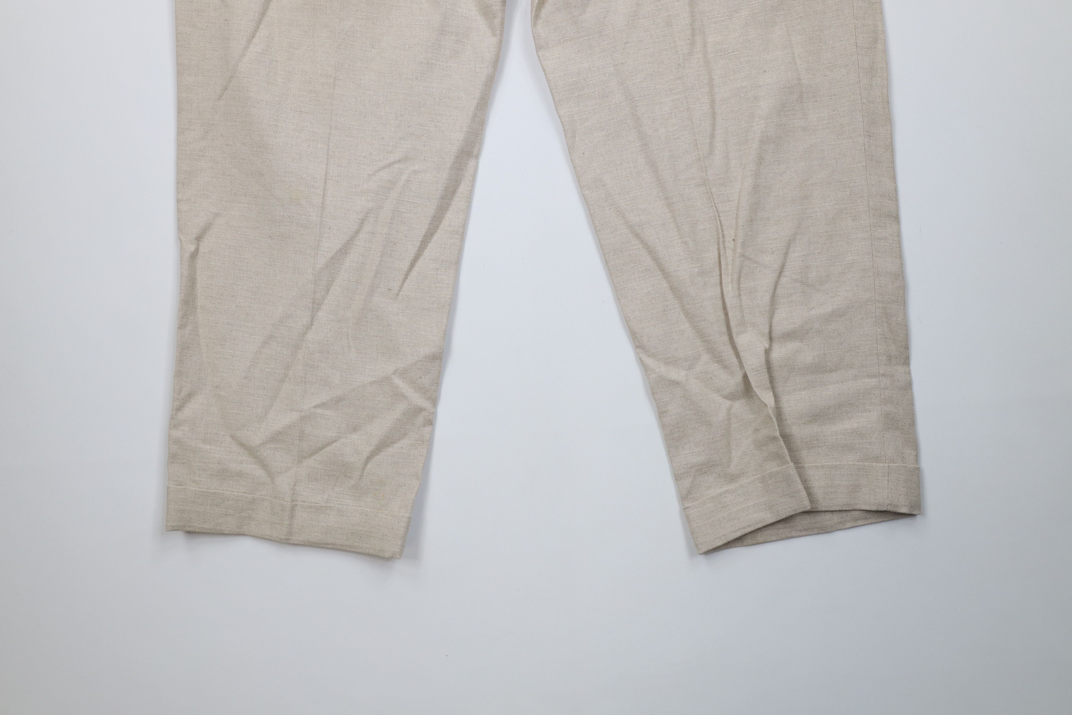 Vintage Vintage 90s Streetwear Pleated Wide Leg Chino Pants USA Size US 38 / EU 54 - 16 Thumbnail