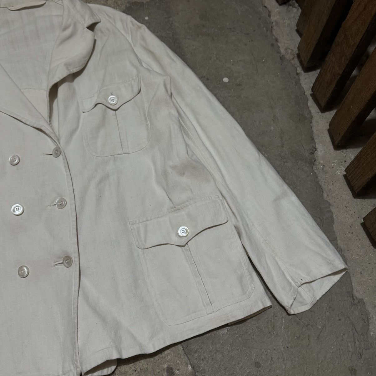 Vintage 1940-50s beach walk jacket Size US M / EU 48-50 / 2 - 4 Thumbnail