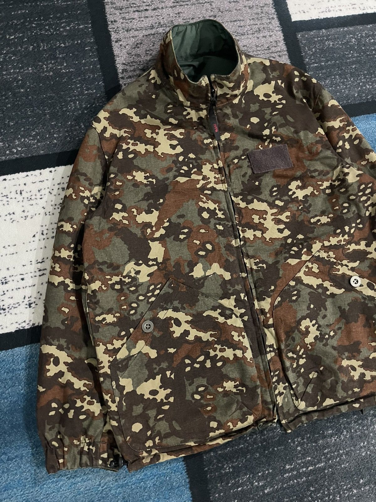 PPFM Vintage PPFM Flying Camo Reversible Jacket Size US L / EU 52-54 / 3 - 17 Thumbnail