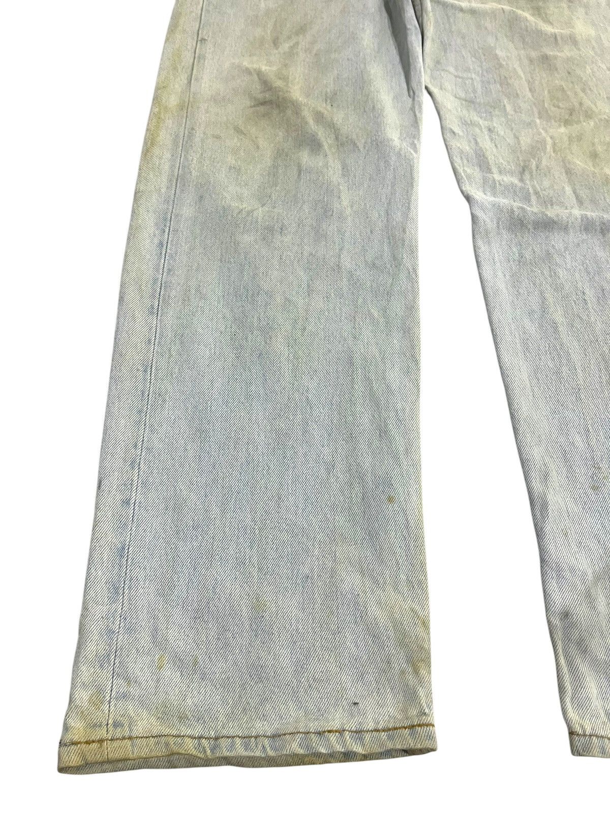 If Six Was Nine × Japanese Brand × Le Grande Bleu (L.G.B.) VINTAGE RUSTY LEVIS 501 WASHED BLUE DENIM JEANS Size US 35 - 4 Thumbnail