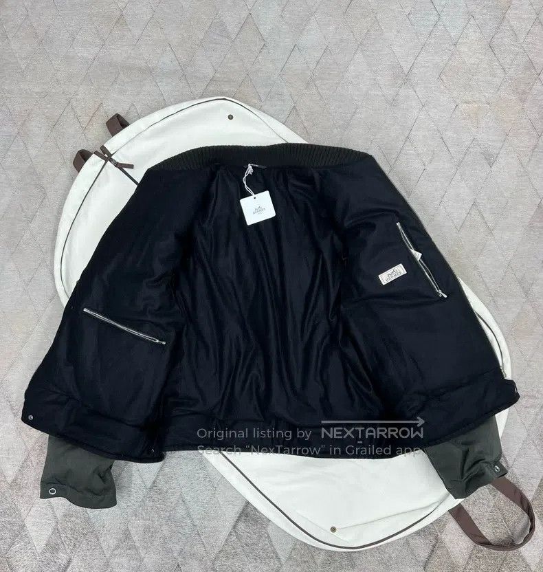 Hermes Hermes Autumn and Winter 2024 Patchwork Puffer Jacket Jack Size US L / EU 52-54 / 3 - 4 Thumbnail
